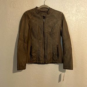 Women’s Small Valerie Steven’s Leather Bomber Jacket